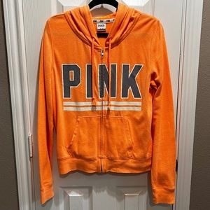 PINK Victoria's Secret Zip Up Hooded Jacket
